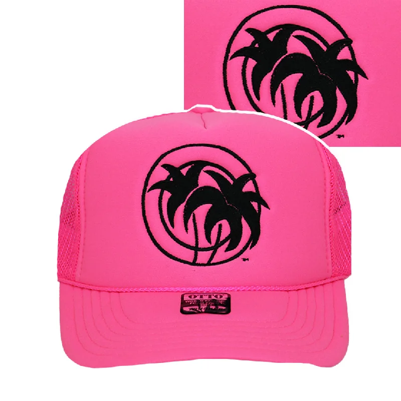 Neon Pink / Black Palm