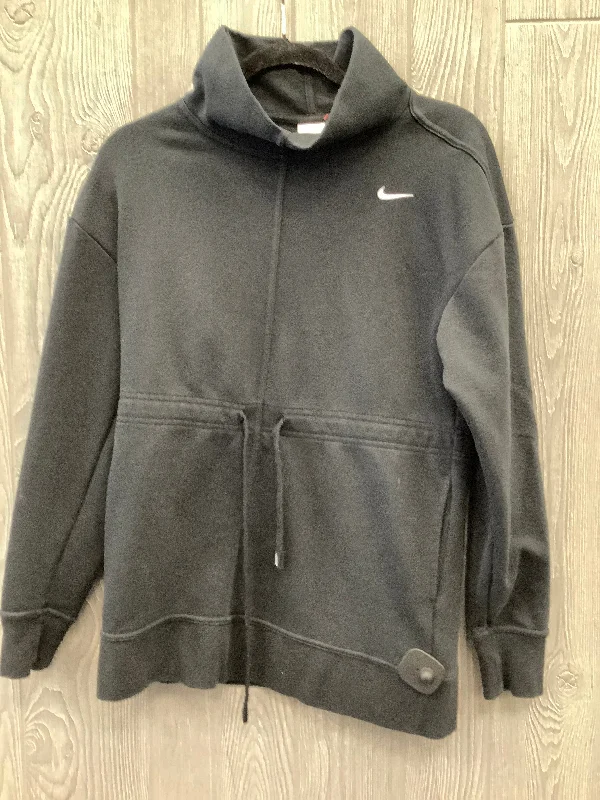 Designer Men's Hoodie JacketsAthletic Sweatshirt Collar By Nike Apparel In Black, Size: Xs Designer Men's Hoodie JacketsAthletic Sweatshirt Collar By Nike Apparel In Black, Size: Xs
