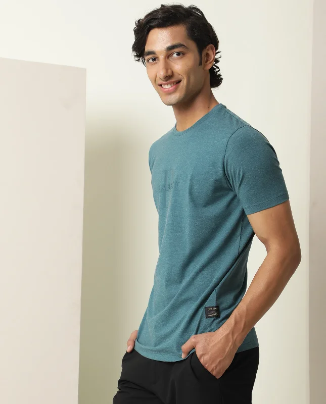 Men's Shirts with Velcro ClosuresRare Rabbit Men's Mell Green Cotton Polyester Lycra Fabric Crew Neck Half Sleeves Regular Fit Graphic Print Branding T-Shirt Men's Shirts with Velcro ClosuresRare Rabbit Men's Mell Green Cotton Polyester Lycra Fabric Crew Neck Half Sleeves Regular Fit Graphic Print Branding T-Shirt