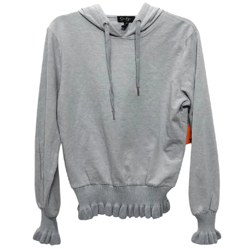 Men's Hoodies with Breathable FabricSweatshirt Hoodie By Jessica Simpson In Grey, Size:M Men's Hoodies with Breathable FabricSweatshirt Hoodie By Jessica Simpson In Grey, Size:M