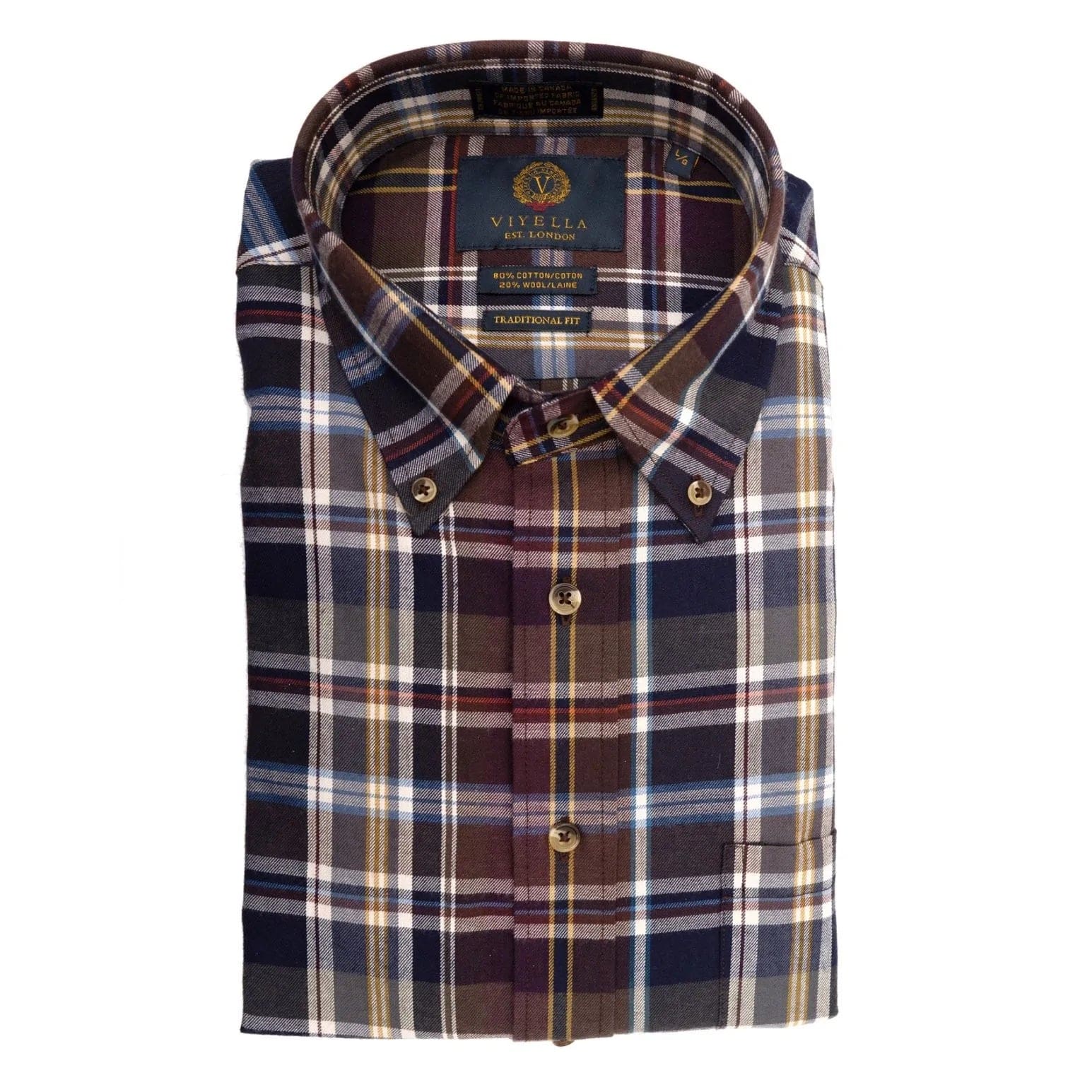 Men's Relaxed-Fit Shirts for Casual ComfortViyella Long Sleeve Sage Plaid Sport Shirt - 559421 9198 Men's Relaxed-Fit Shirts for Casual ComfortViyella Long Sleeve Sage Plaid Sport Shirt - 559421 9198