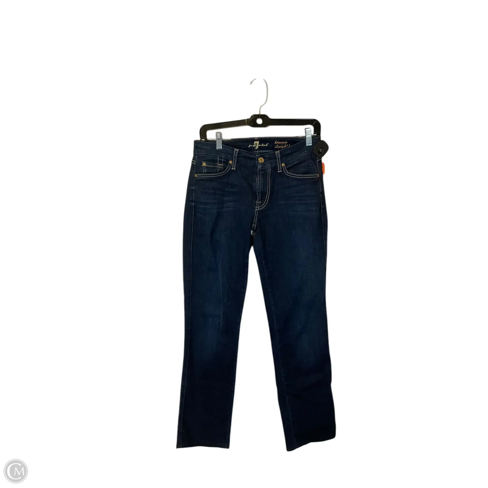 Jeans for Men with a Big BellyJeans Straight By 7 For All Mankind In Blue Denim, Size: 6 Jeans for Men with a Big BellyJeans Straight By 7 For All Mankind In Blue Denim, Size: 6