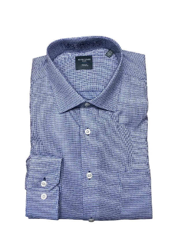 Men's Rugby Shirts for a Sporty LookLeo Chevalier Long Sleeve Dress Shirt - Tall Sizes - 622174/QT 1637