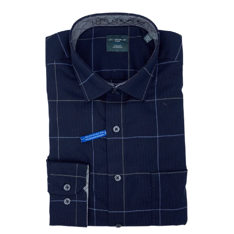 Men's Relaxed-Fit Shirts for Casual ComfortLeo Chevalier Long Sleeve 100% Cotton Sport Shirt -521491 1998 Men's Relaxed-Fit Shirts for Casual ComfortLeo Chevalier Long Sleeve 100% Cotton Sport Shirt -521491 1998