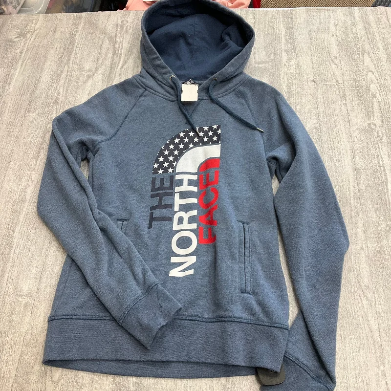 Men's Hoodies with Appliqué DetailsSweatshirt Hoodie By The North Face In Blue, Size: S Men's Hoodies with Appliqué DetailsSweatshirt Hoodie By The North Face In Blue, Size: S
