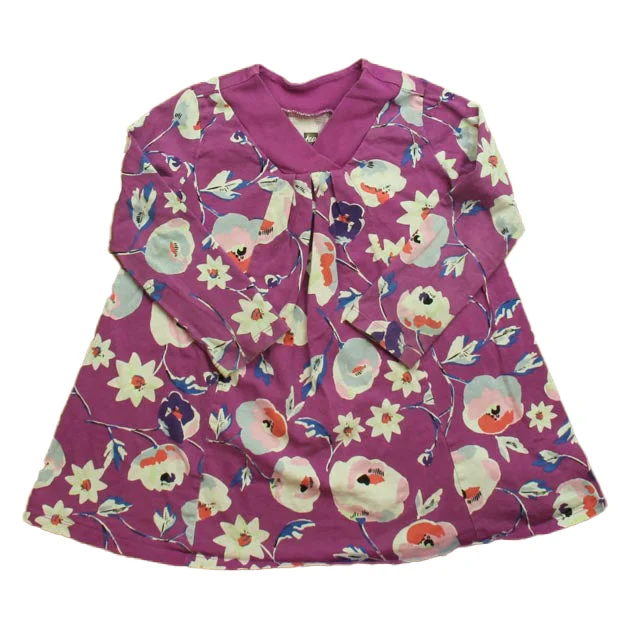 Men's Thermal Shirts for Winter WarmthTea Girls Purple| Floral Long Sleeve Shirt