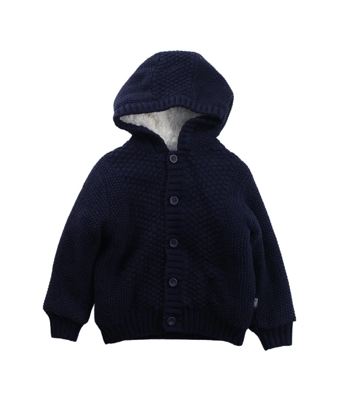 Men's Sweaters with Built-In ScarvesChicco Knit Cardigan 12-18M