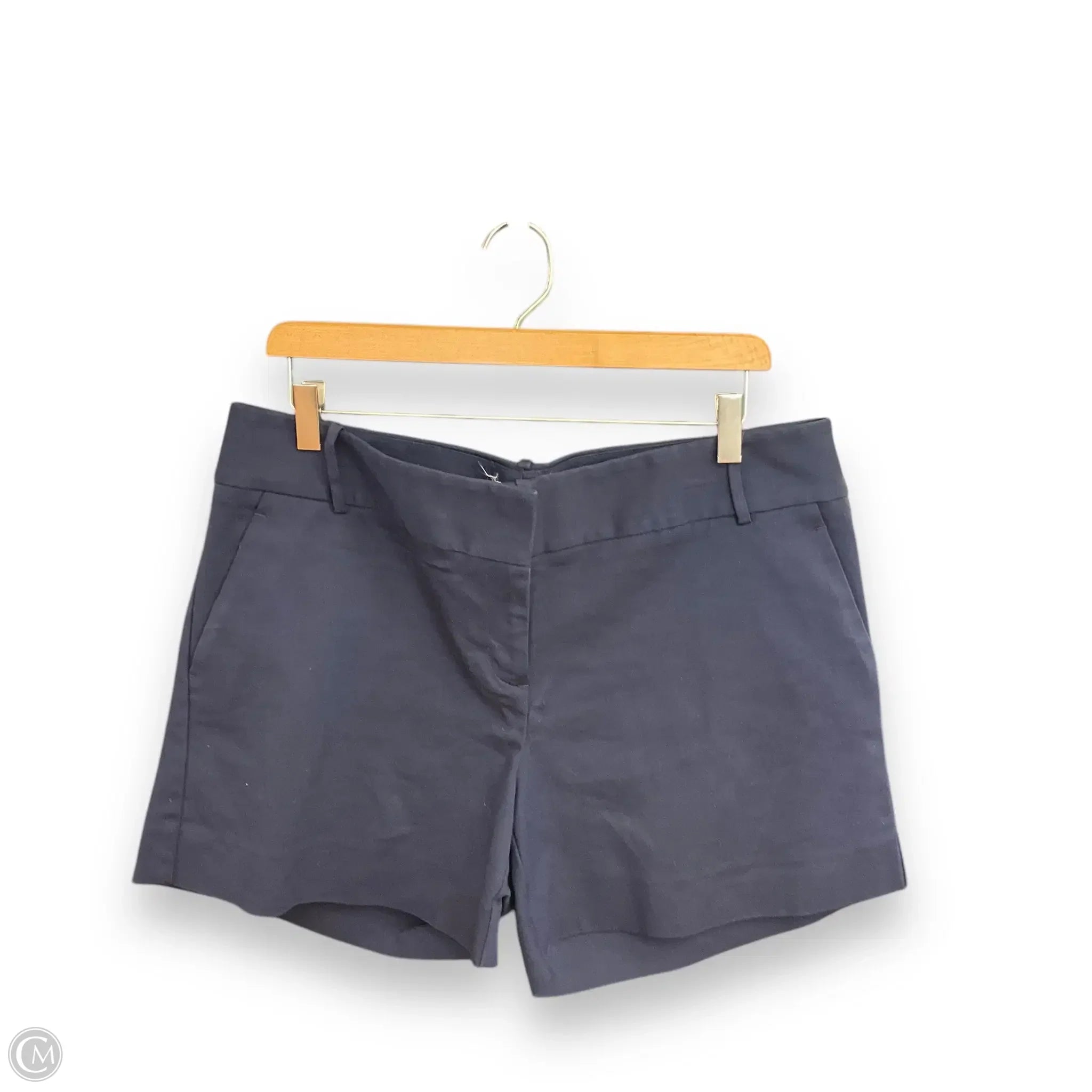 Flexible Men's Yoga ShortsShorts By New York And Co In Navy, Size: 14