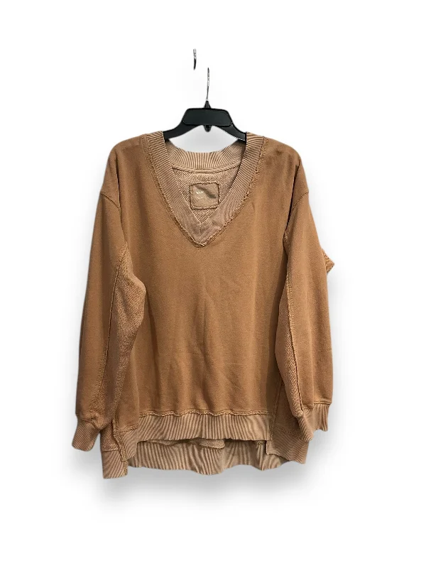 Versatile Men's All-Season HoodiesAthletic Sweatshirt Crewneck By Aerie In Tan, Size: Sp Versatile Men's All-Season HoodiesAthletic Sweatshirt Crewneck By Aerie In Tan, Size: Sp