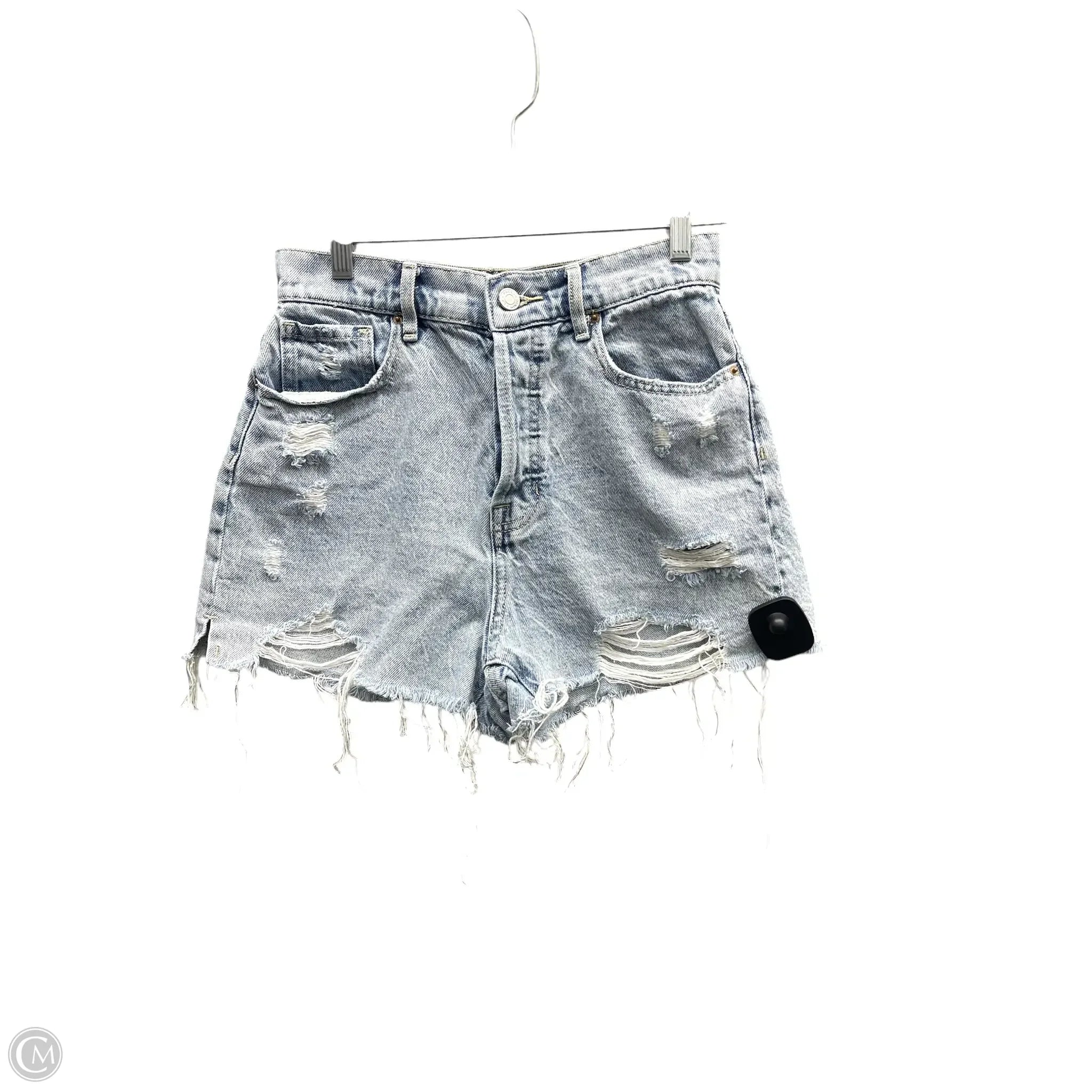 Cute Men's Bermuda ShortsShorts By Pacsun In Blue Denim, Size: 2