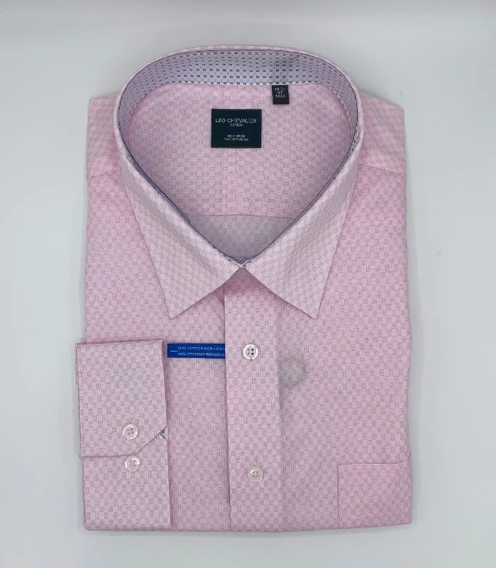 Men's Weekend Shirts for Leisurely OutingsLeo Chevalier Long Sleeve Dress Shirt - Tall Sizes - 621172 Men's Weekend Shirts for Leisurely OutingsLeo Chevalier Long Sleeve Dress Shirt - Tall Sizes - 621172
