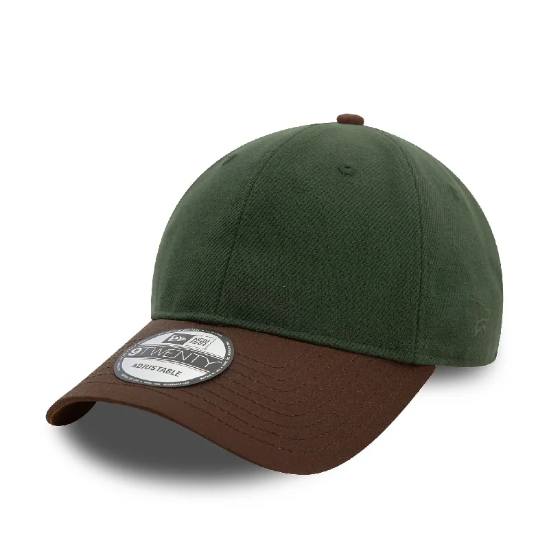 Designer Fedora HatsNew Era Image Heavy Twill Green 9TWENTY Adjustable Cap