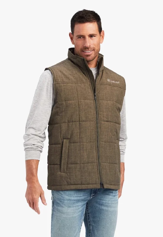 Men's Coats with Down InsulationAriat Mens Crius Crocodile Insulated Vest