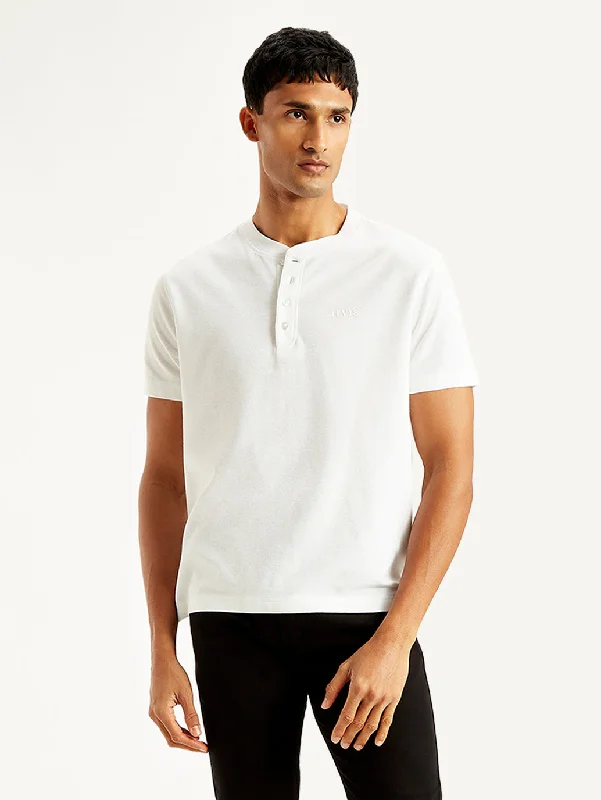 Men's Shirts with Barrel CuffsMen's Textured Regular Fit T-Shirt