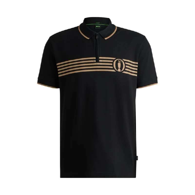 Men's Shirts with Scoop NecksThe Open polo shirt with special artwork