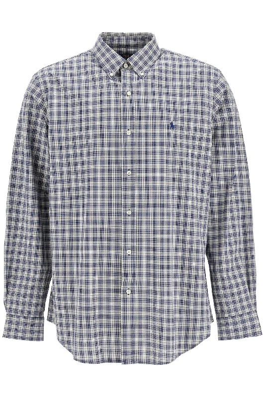Men's Shirts with Belt LoopsPolo Ralph Lauren Men's Custom Fit Cotton Stretch Shirt