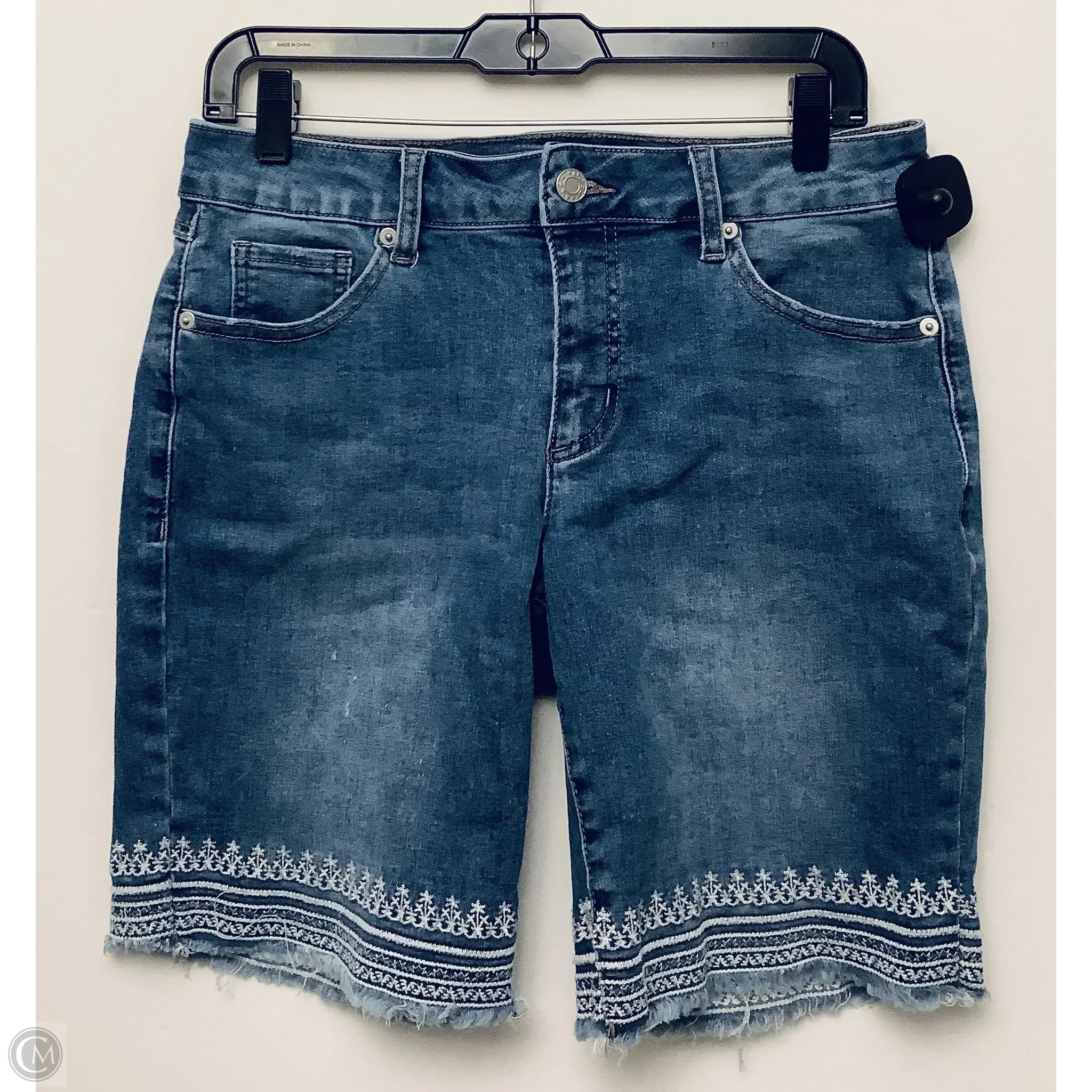 Men's Weather-Ready Travel ShortsShorts By Cato In Black Denim, Size: 10