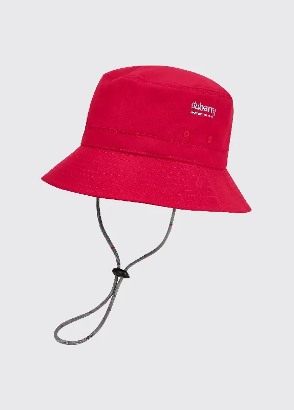 Relaxed Beanie HatsCastell Quick Dry Bucket Hat - Red