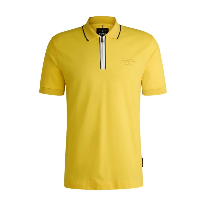 Men's Shirts for Beach OutingsPorsche x  stretch-cotton polo shirt
