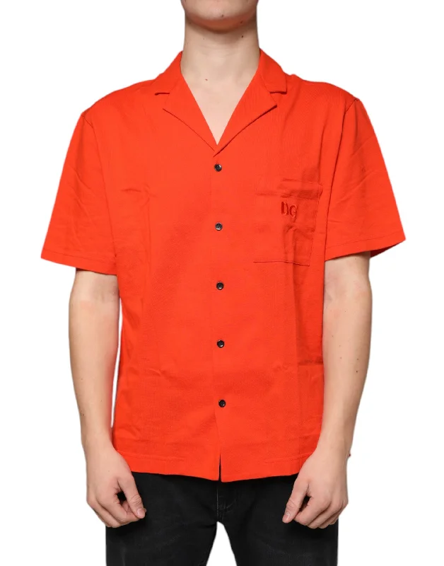 Men's Shirts with Hidden ButtonsDolce & Gabbana Cotton Button Down Casual Polo Men's Shirt Men's Shirts with Hidden ButtonsDolce & Gabbana Cotton Button Down Casual Polo Men's Shirt