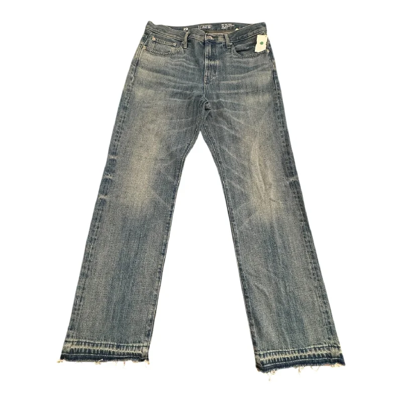 Dark Indigo Men's JeansJeans Boyfriend By J. Crew In Blue Denim, Size:8