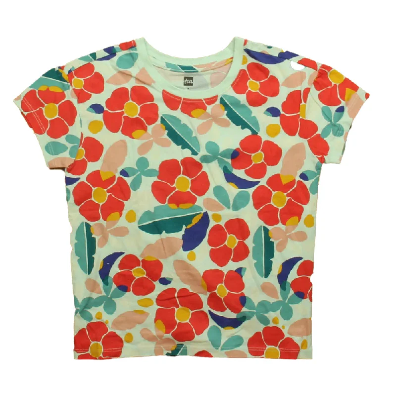 Men's Vintage T-Shirts for a Retro VibeTea Girls Blue | Pink Floral Short Sleeve Shirt Men's Vintage T-Shirts for a Retro VibeTea Girls Blue | Pink Floral Short Sleeve Shirt
