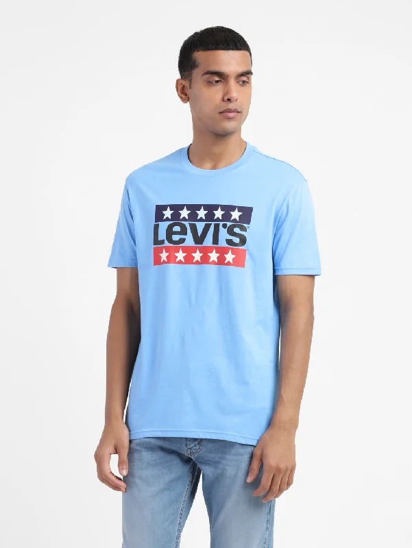 Men's Shirts with Animal PrintsMen's Graphic Print Crew Neck T-shirt