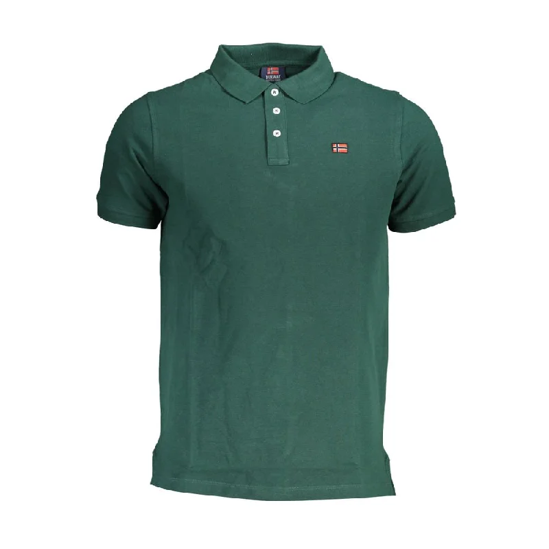 Men's Shirts for Beach OutingsNorway 1963  Cotton Polo Men's Shirt