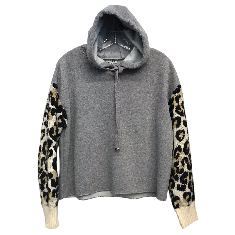 Men's Hoodies for GymSweatshirt Hoodie By Jamison In Grey, Size:M