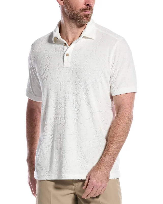 Men's Shirts with Pleated HemlinesTommy Bahama Poolside Hibiscus Polo Shirt