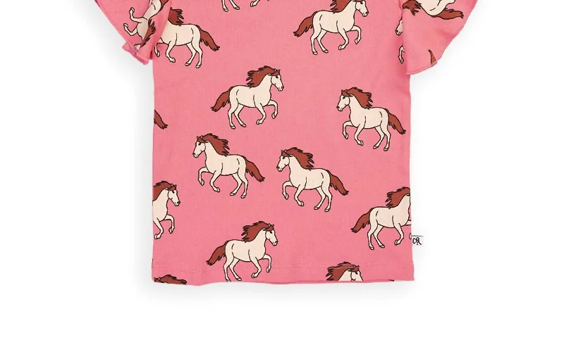 Men's Neutral-Tone Shirts for Versatile StylingGirl's Ruffled Shirt In Pink