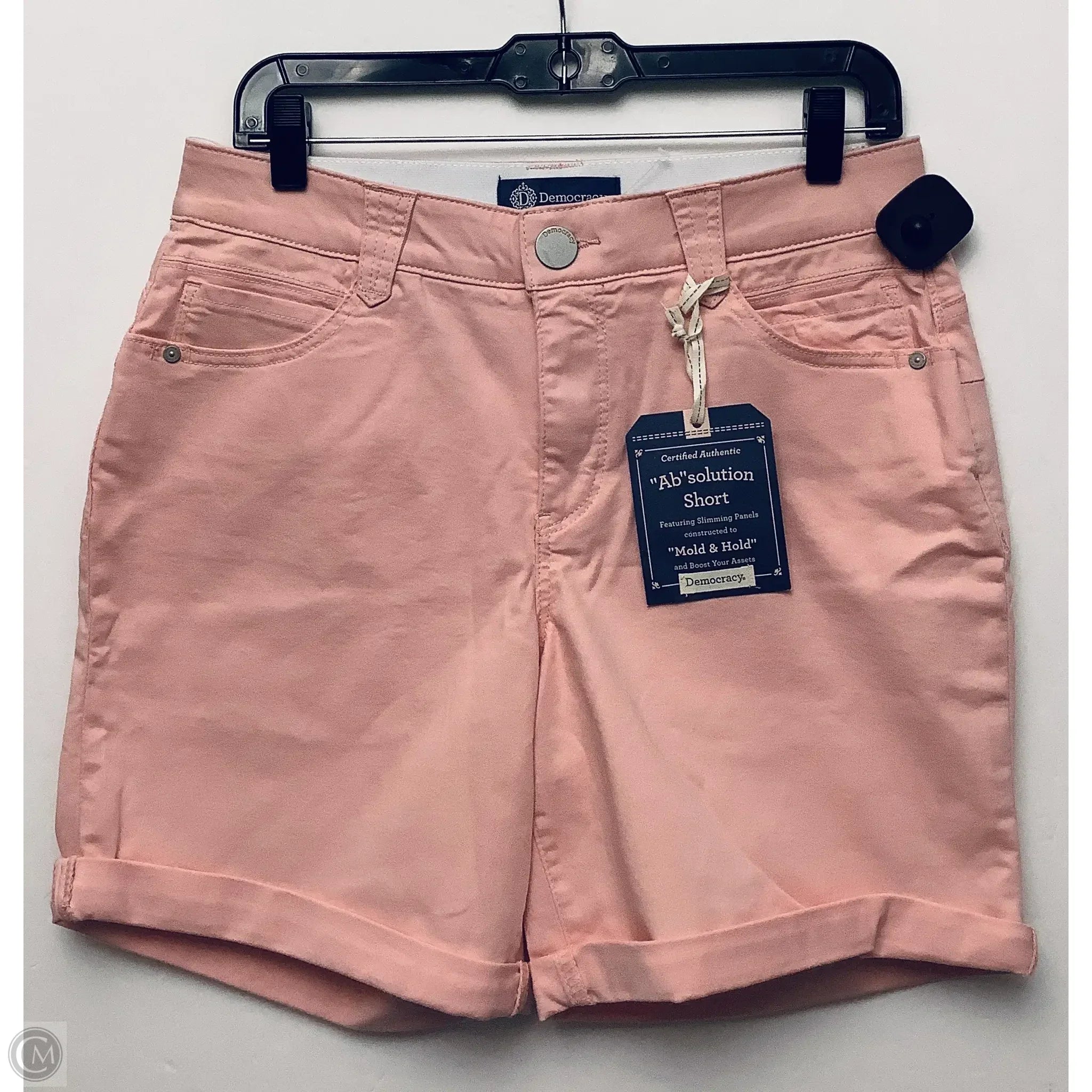 Short Men's Inseam Dress ShortsShorts By Democracy In Pink Denim, Size: 10