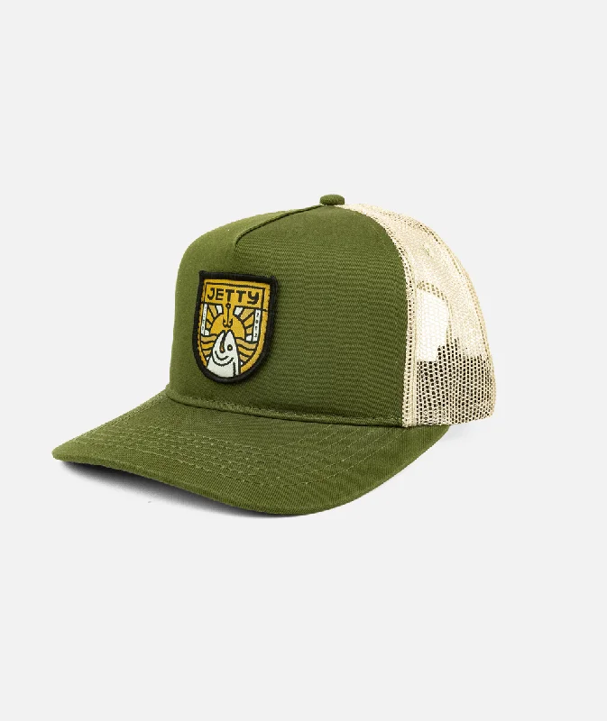 Plain Beanie CapsBait Trucker - Olive