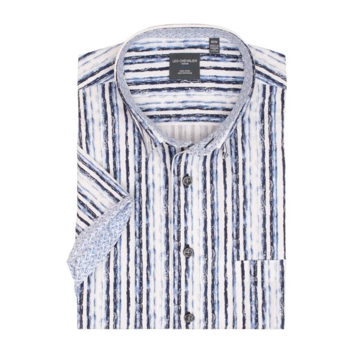 Men's Floral Print Shirts for Spring and SummerLeo Chevalier Short Sleeve Sport Shirt - 528360 1300 Men's Floral Print Shirts for Spring and SummerLeo Chevalier Short Sleeve Sport Shirt - 528360 1300