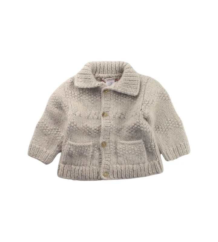 Men's Sweaters with Set-In SleevesBonpoint Knit Cardigan 6-12M