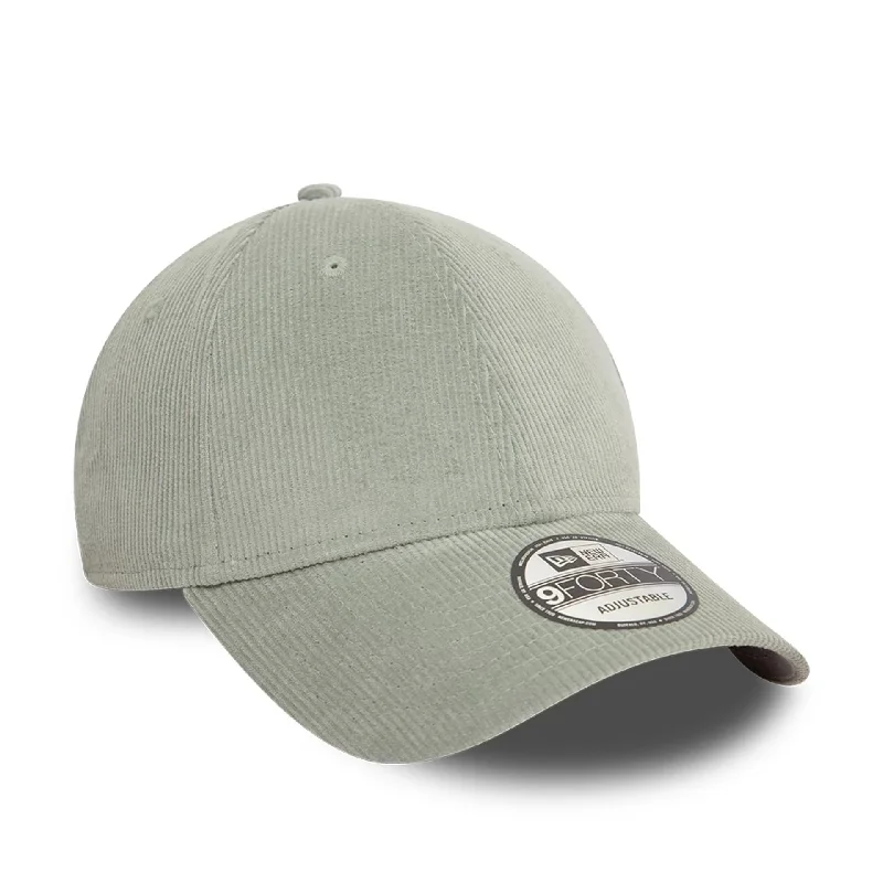 Female Fisherman HatsNew Era Cord Grey 9FORTY Adjustable Cap