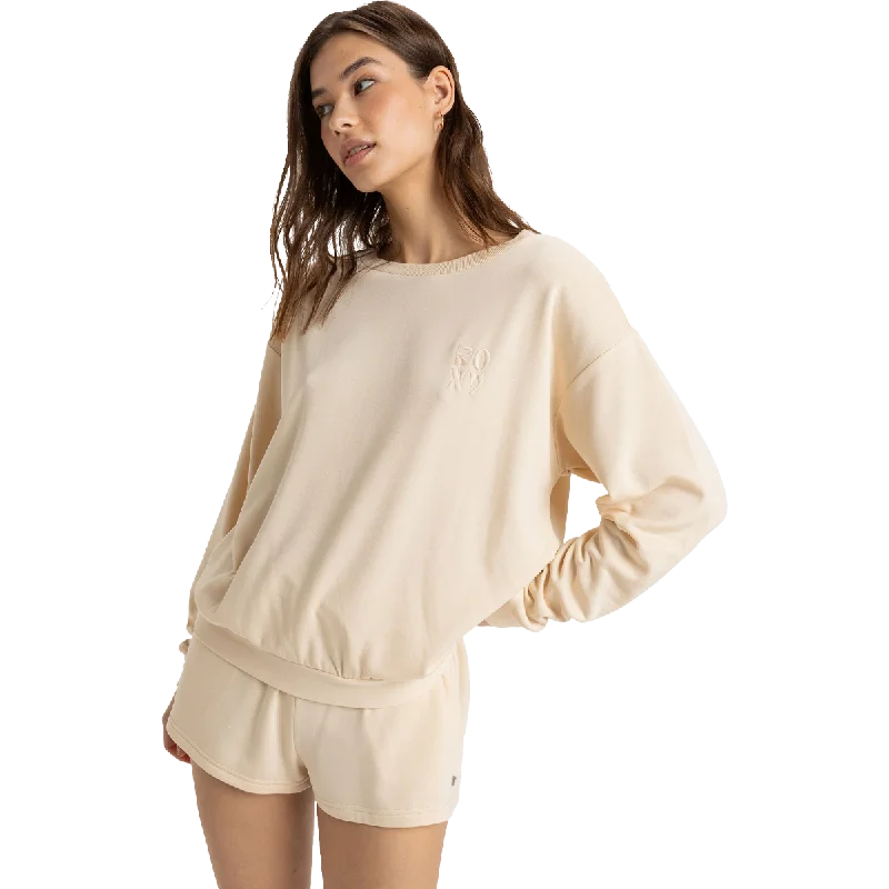 Classic Men's Wool SweatersWomen's Surfing By Moonlight Crew Neck Sweatshirt
