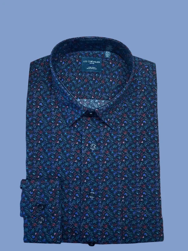 Men's Custom Dress Shirts for a Personalized FitLeo Chevalier Hidden Button Down Sport Shirt Multi Dark - 623466 9698 Men's Custom Dress Shirts for a Personalized FitLeo Chevalier Hidden Button Down Sport Shirt Multi Dark - 623466 9698