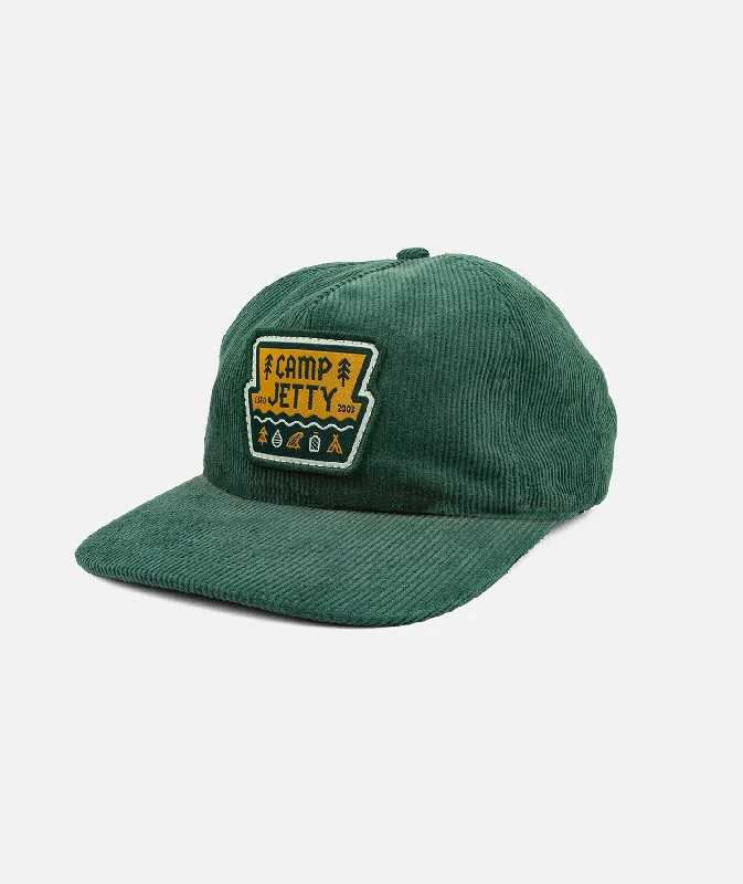Fashionable Fedora HatsNational Snapback - Forest Green