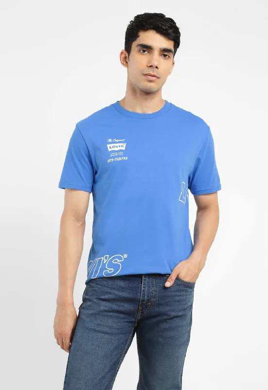 Men's Short-Sleeved ShirtsMen's Brand Logo Crew Neck T-shirt