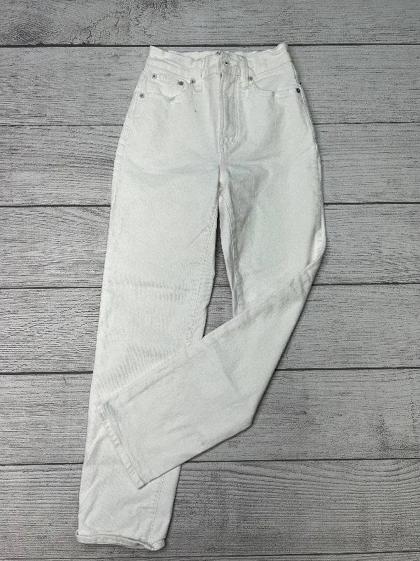 Designer Skinny Men's JeansJeans Designer By Madewell In White, Size: Xxs