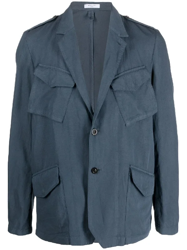 Men's Coats for SpringBoglioli Jackets Blue