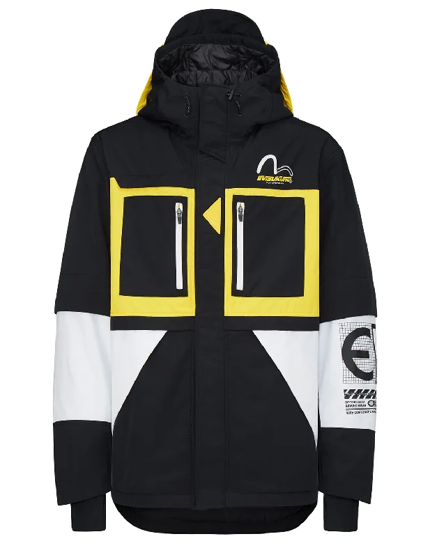 Men's Coats for Ice FishingColorblock Padded Jacket