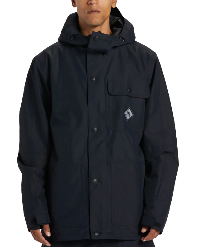 Men's Coats for Short MenDC Servo Technical Snow Jacket - Black