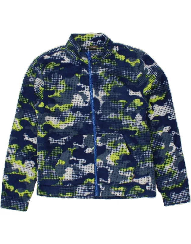 Men's Coats without LiningEDDIE BAUER Boys Fleece Jacket 10-11 Years Medium Blue Camouflage Men's Coats without LiningEDDIE BAUER Boys Fleece Jacket 10-11 Years Medium Blue Camouflage
