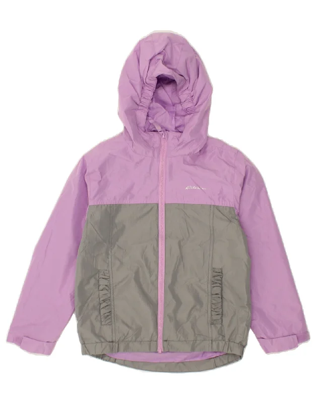 Men's Coats with Hand WarmersEDDIE BAUER Girls Hooded Rain Jacket 7-8 Years Small Grey Colourblock Men's Coats with Hand WarmersEDDIE BAUER Girls Hooded Rain Jacket 7-8 Years Small Grey Colourblock