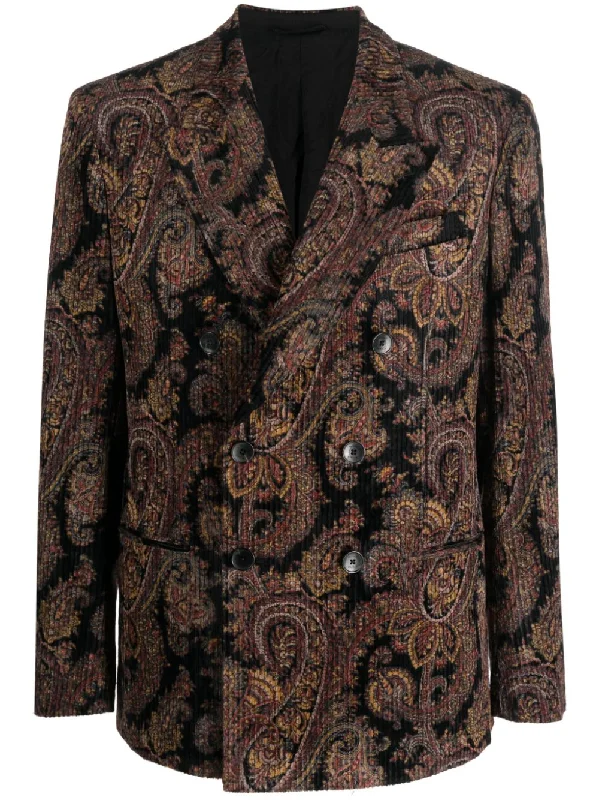 Men's Coats for Big and TallEtro Jackets Black