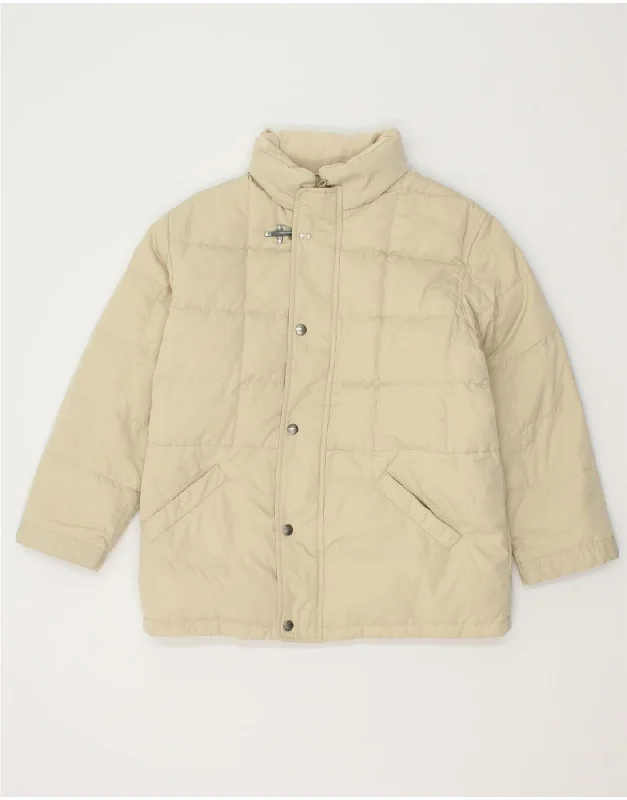 Men's Coats with Synthetic InsulationFAY Boys Padded Jacket 9-10 Years Beige Polyester Men's Coats with Synthetic InsulationFAY Boys Padded Jacket 9-10 Years Beige Polyester