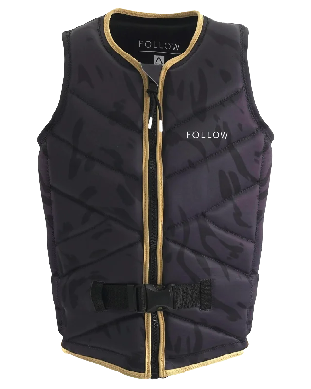 Men's Coats for Rainy WeatherFollow Order 2 Women's Life Jacket - Black - 2024