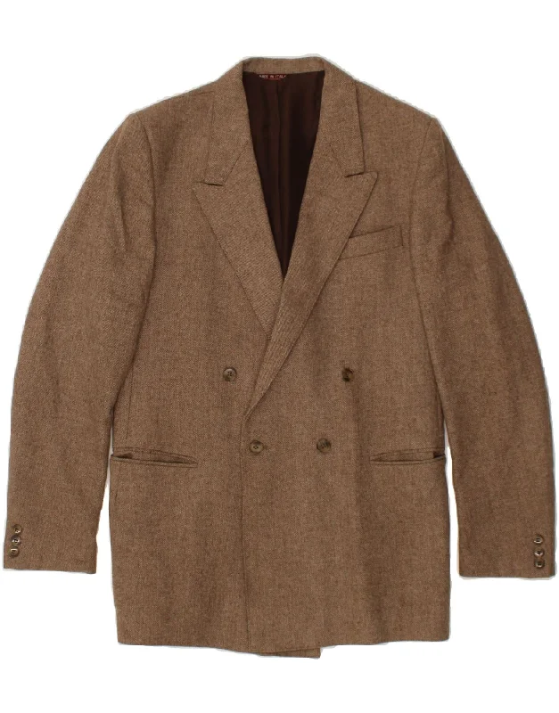 Men's Coats for LayeringGINALEBOLE Mens Double Breasted Blazer Jacket UK 38 Medium Brown Men's Coats for LayeringGINALEBOLE Mens Double Breasted Blazer Jacket UK 38 Medium Brown